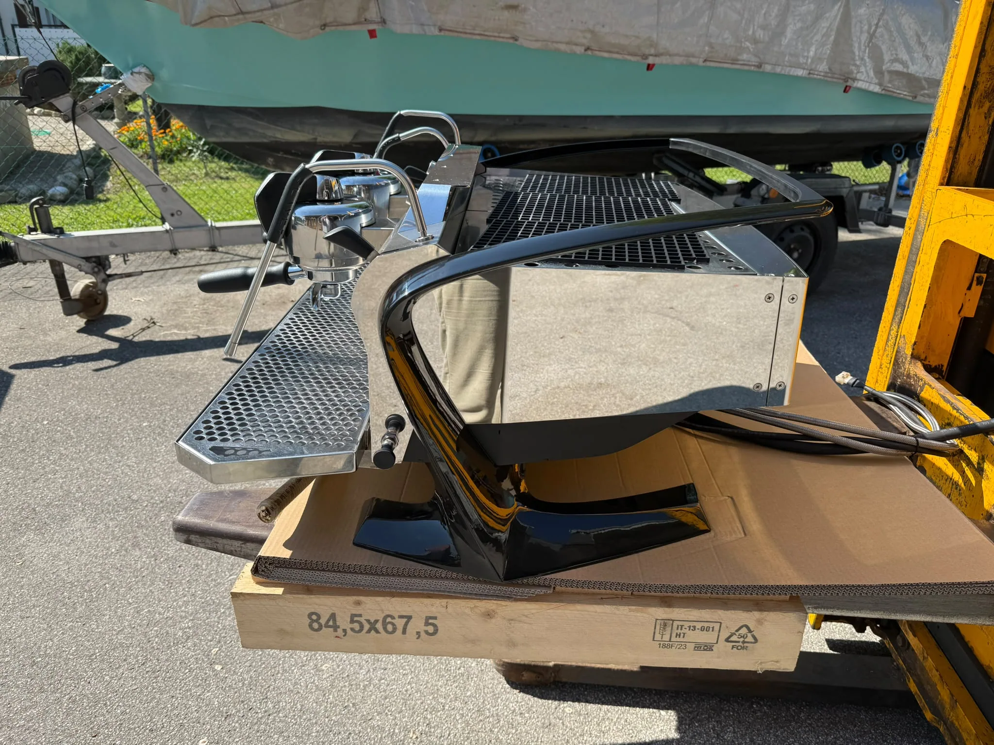 Macchina da caffè espresso professionale Slayer, foto 4 – esempio di attrezzatura trattata da Domi Coffee Tech, Mirano (Venezia)